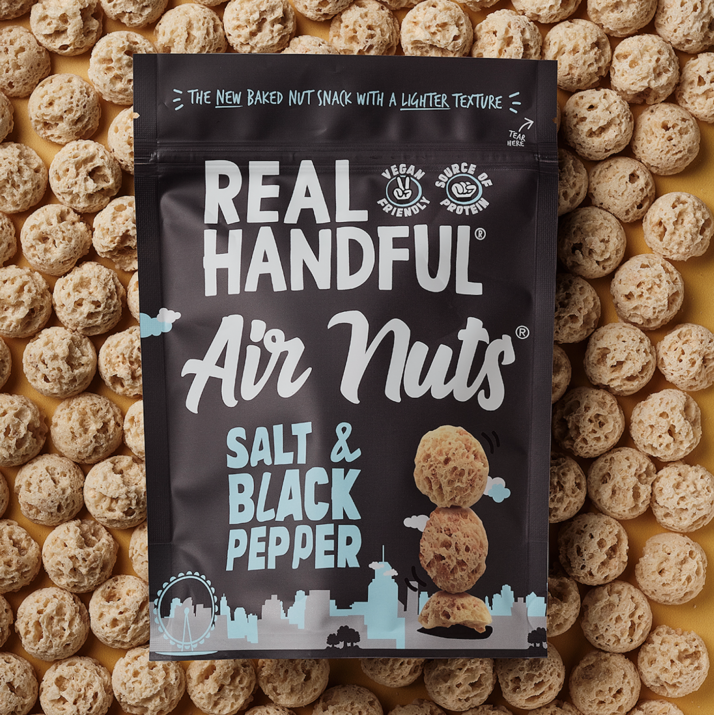 Air Nuts Salt & Black Pepper - (10 x Packs)