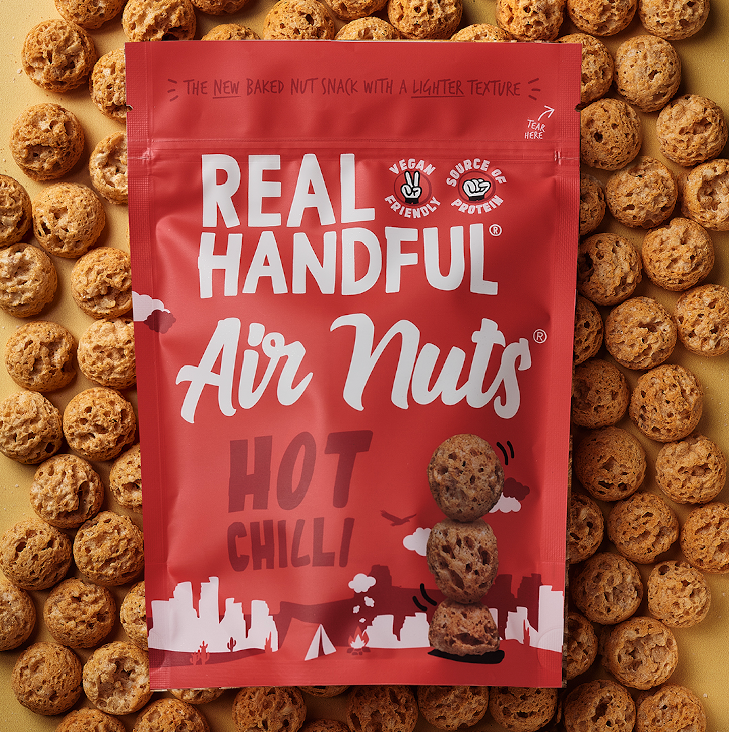 Air Nuts Hot Chilli - (10 x Packs)