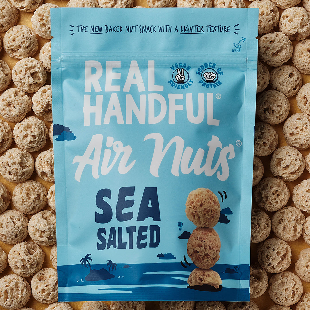 Air Nuts Sea Salted - (10 x Packs)